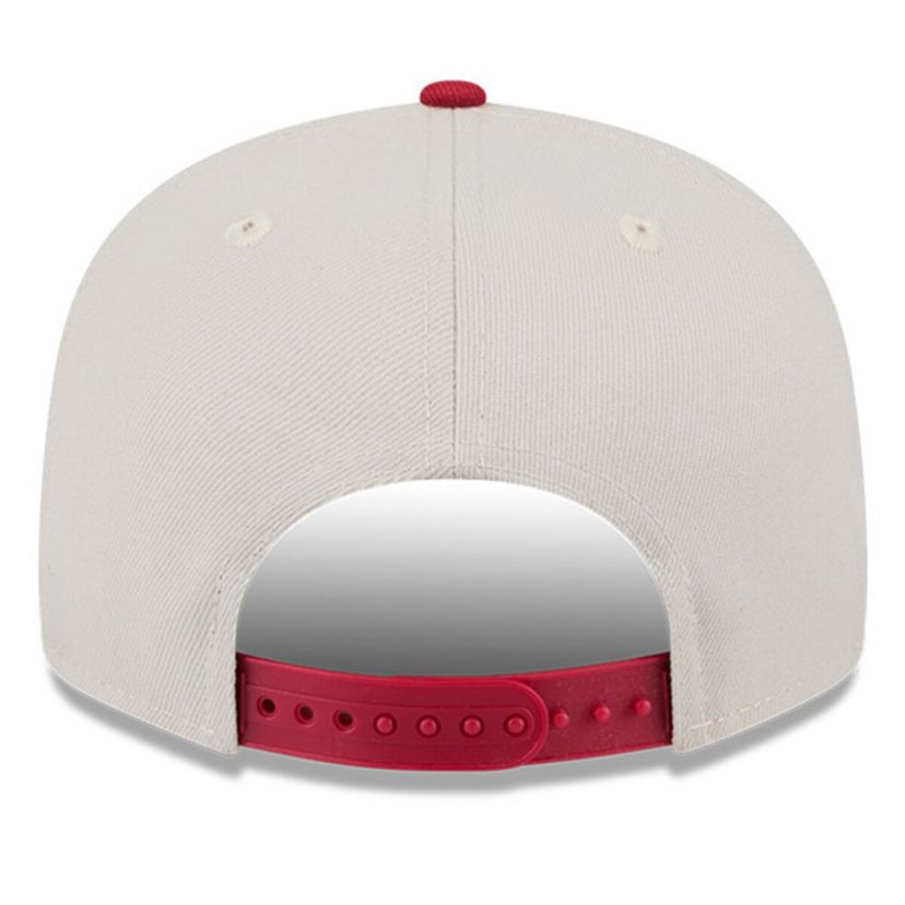 MLB Khaki/Red Miami Marlins 2024 Fourth of July 9FIFTY Snapback Hat