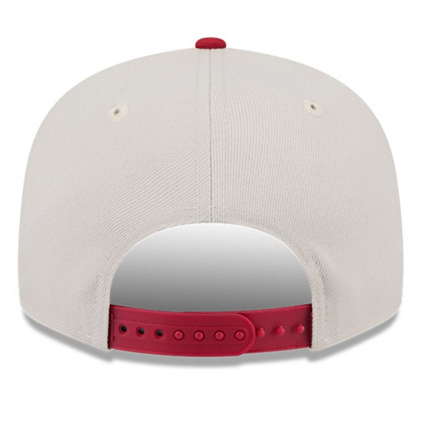 Oakland Athletics MLB Khaki/Red Athletics 2024 Fourth of July 9FIFTY Snapback Hat