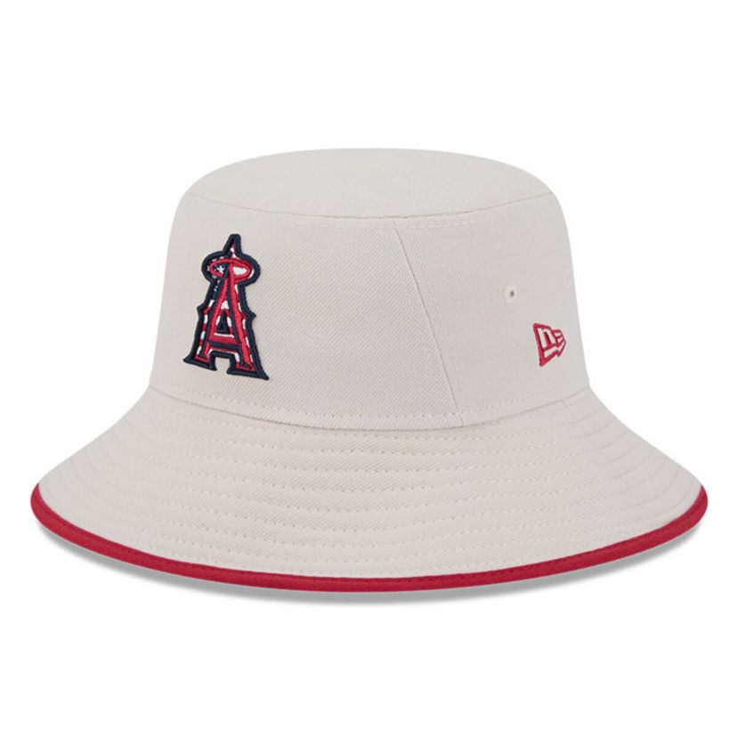 MLB Los Angeles Angels 2024 Fourth of July Bucket Hat