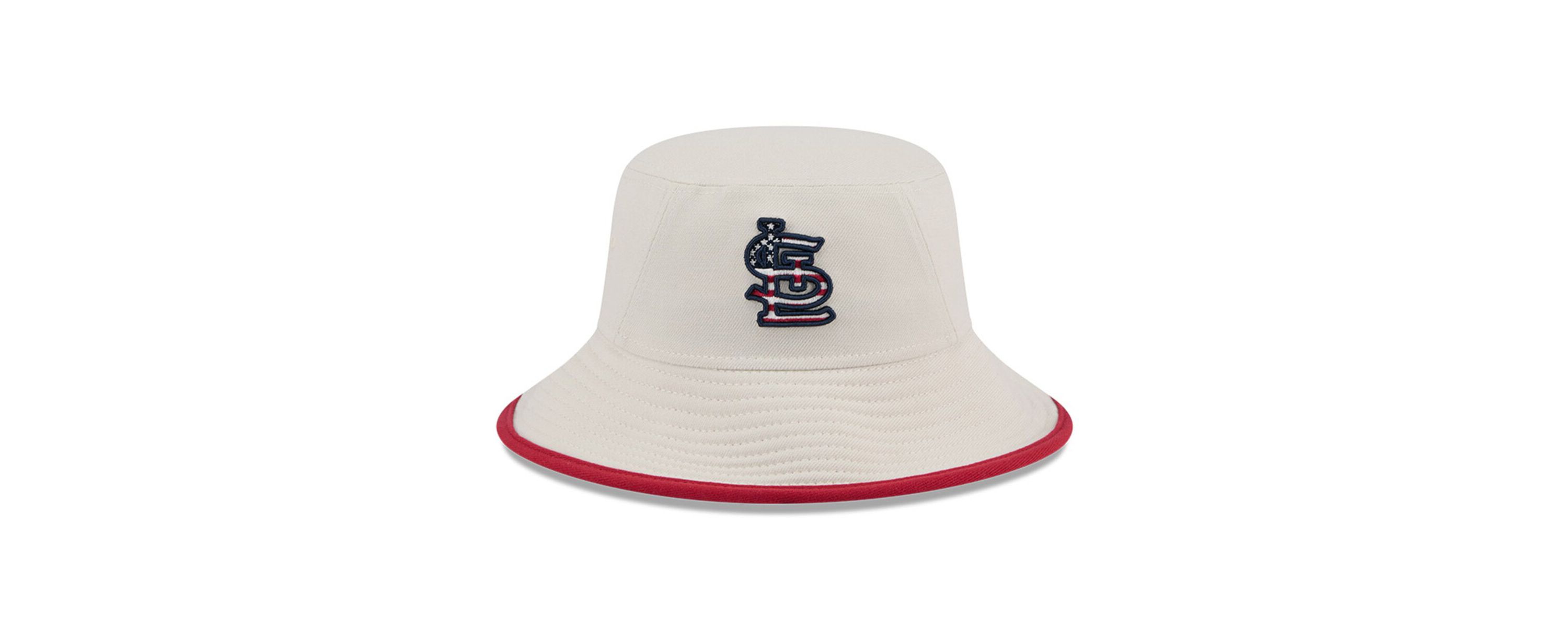 MLB St. Louis Cardinals 2024 Fourth of July Bucket Hat