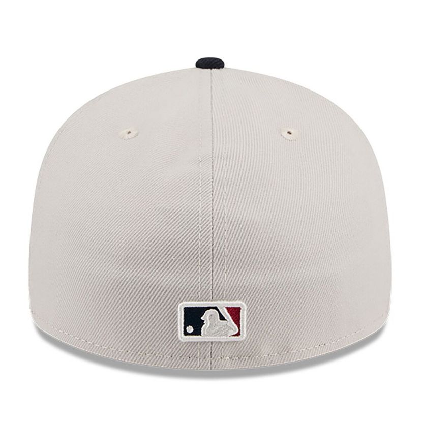 MLB Khaki/Black Houston Astros 2024 Fourth of July Low 59FIFTY Fitted Hat