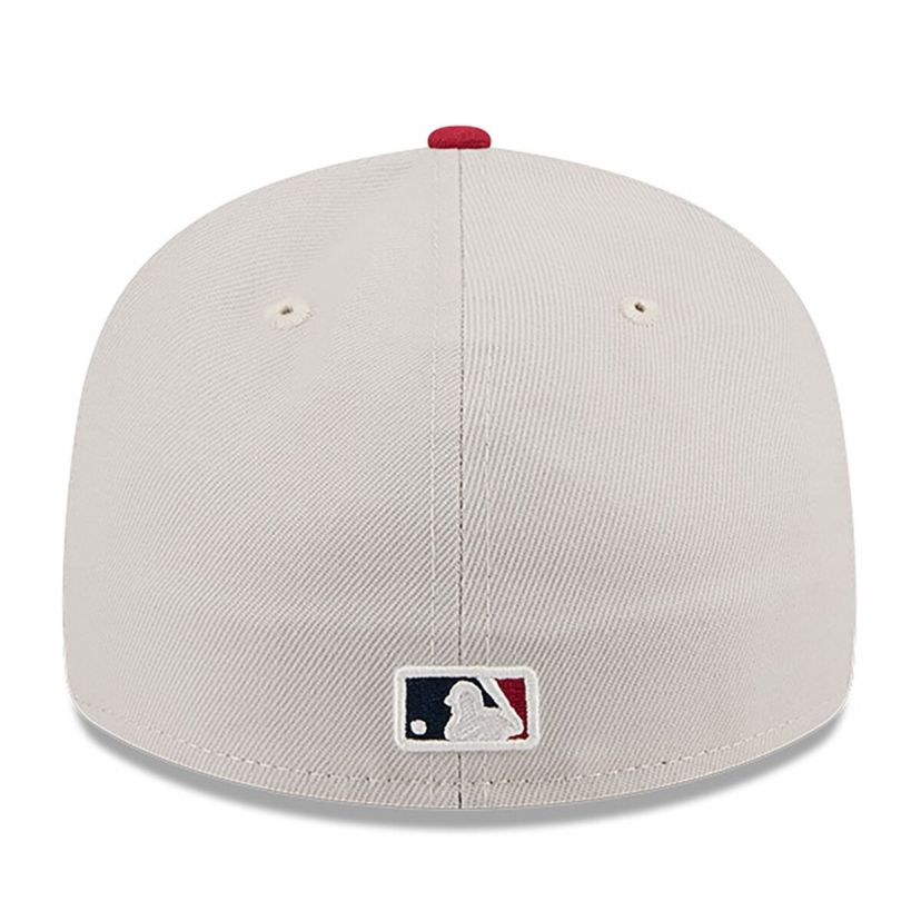 Chicago White Sox MLB Khaki/Red Chicago Sox 2024 Fourth of July Low 59FIFTY Fitted Hat