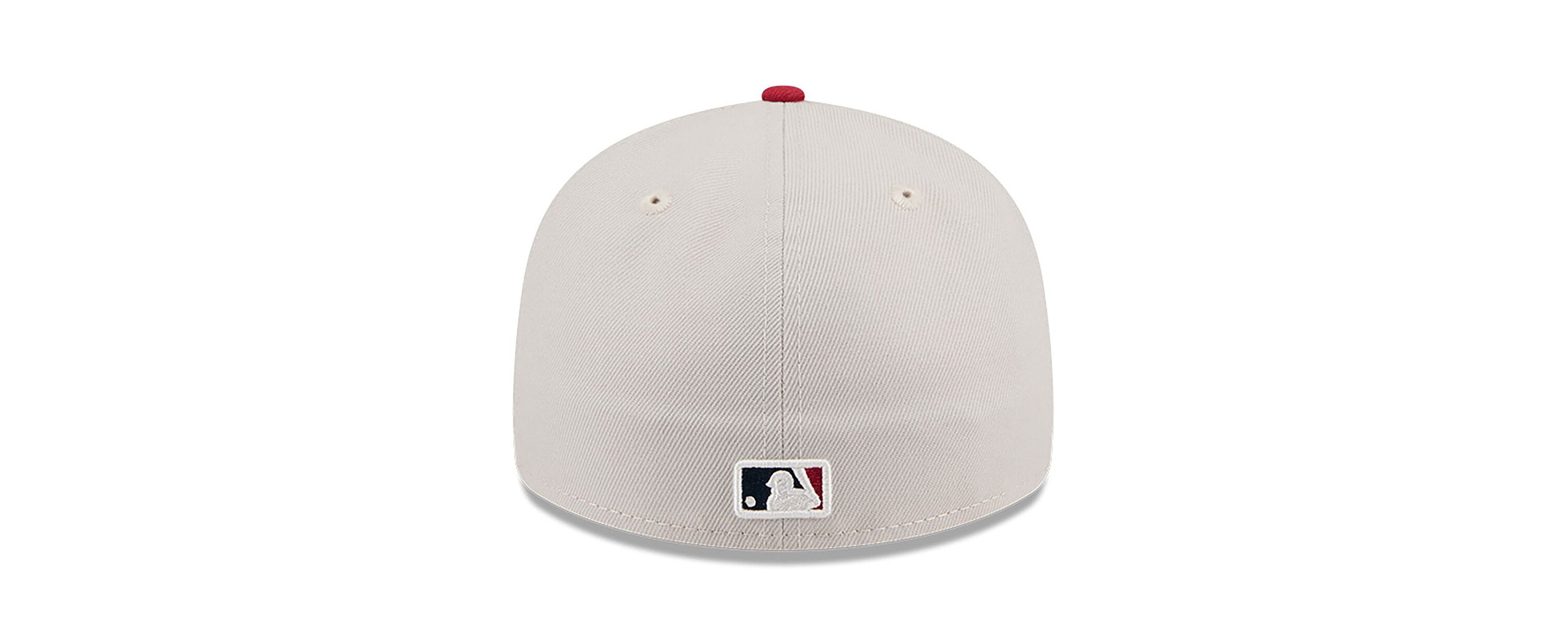 MLB Khaki/Red Miami Marlins 2024 Fourth of July Low 59FIFTY Fitted Hat