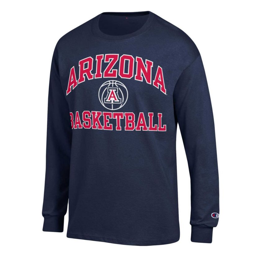 NCAA Arizona Wildcats Basketball Icon Long Sleeve T-Shirt