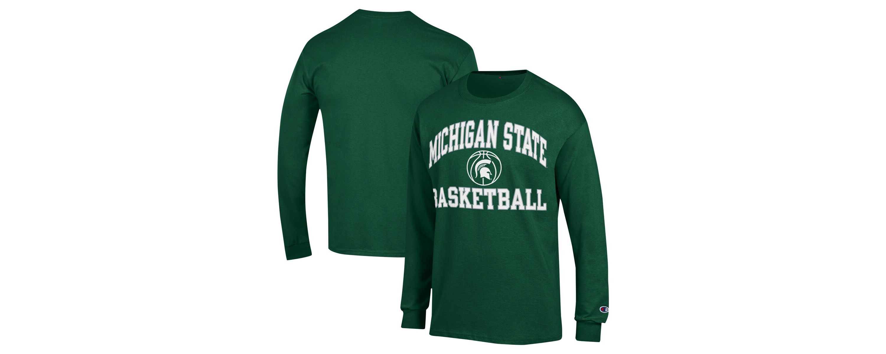 NCAA Michigan State Spartans Basketball Icon Long Sleeve T-Shirt