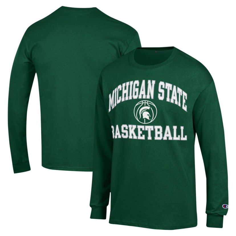 NCAA Michigan State Spartans Basketball Icon Long Sleeve T-Shirt