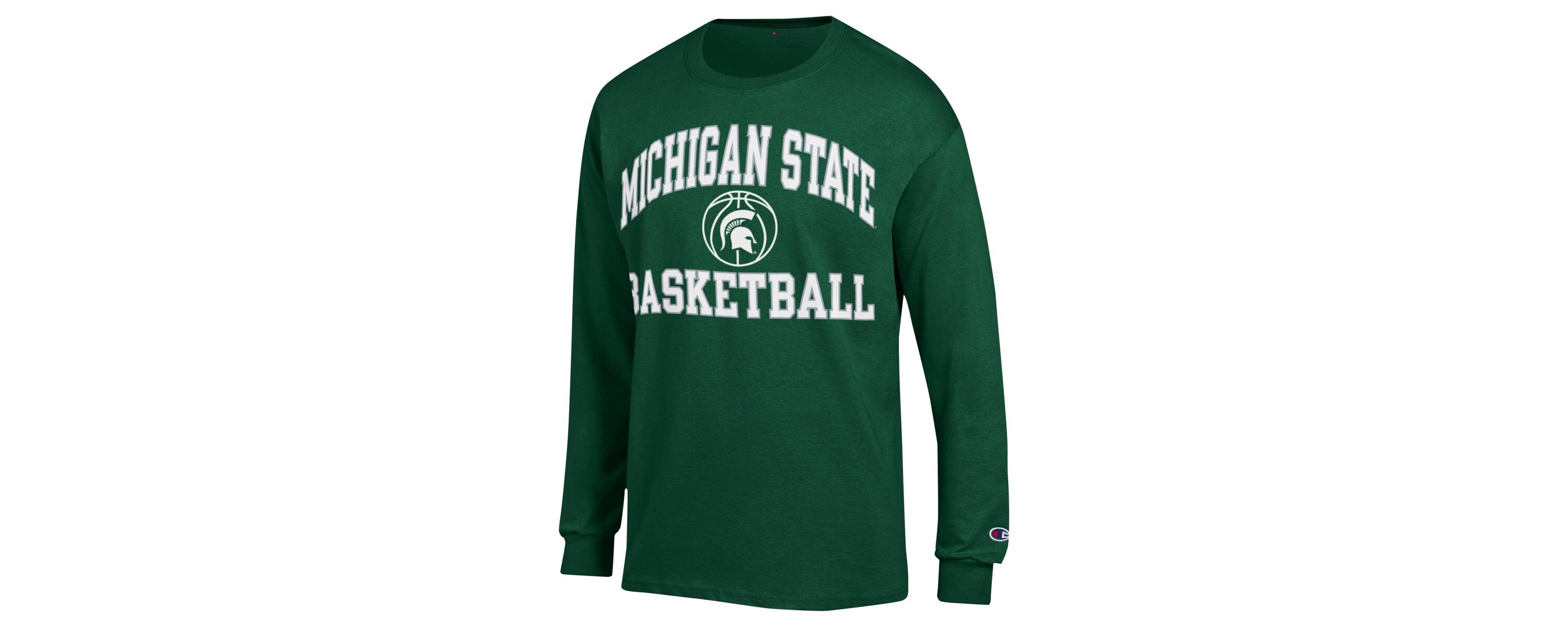 NCAA Michigan State Spartans Basketball Icon Long Sleeve T-Shirt