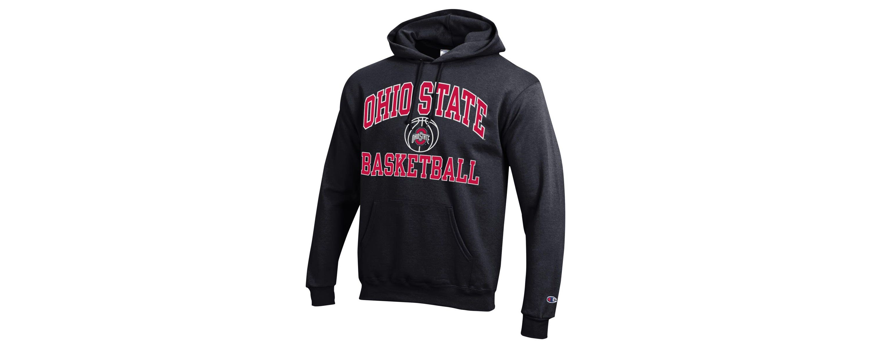 NCAA Ohio State Buckeyes Basketball Icon Powerblend Pullover Hoodie