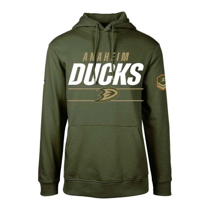 NHL Anaheim Ducks Delta Podium Fleece Pullover Hoodie