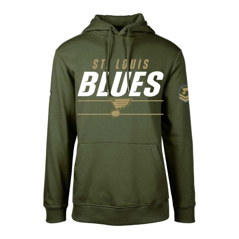 NHL St. Louis Blues Delta Podium Fleece Pullover Hoodie