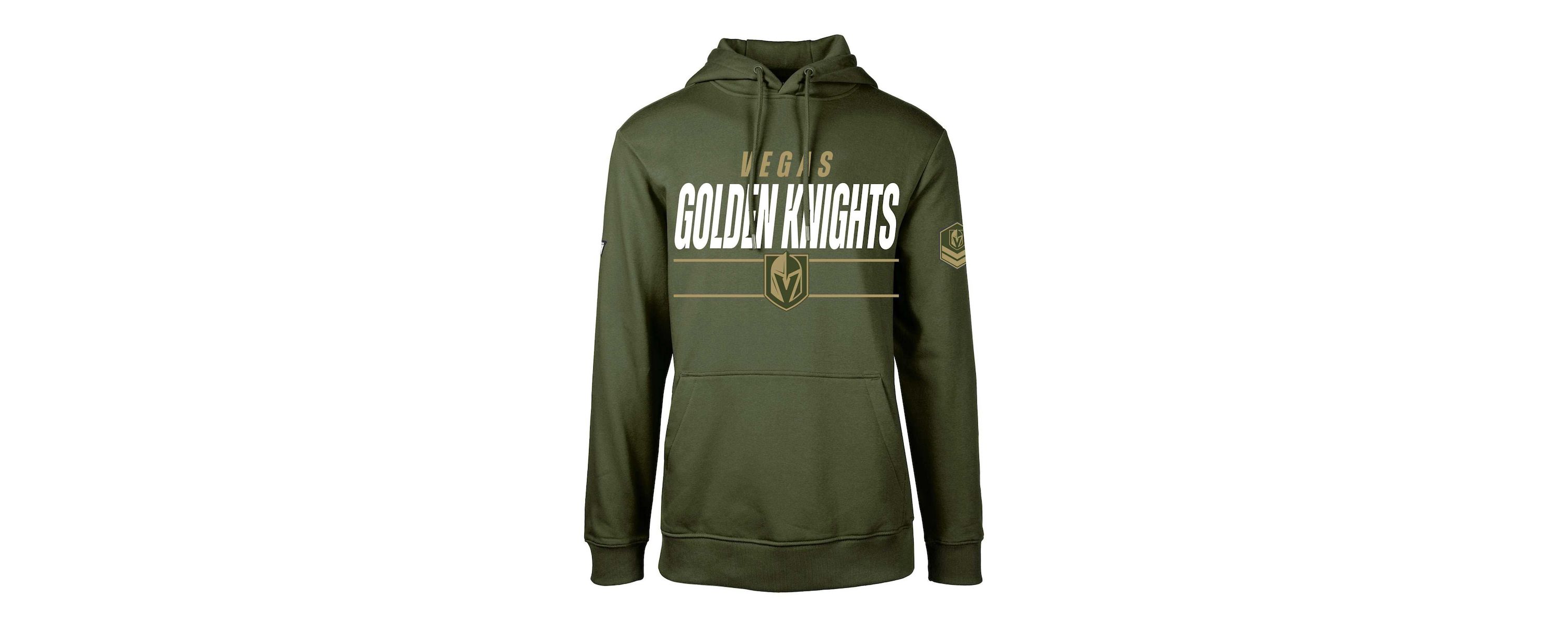 NHL Vegas Golden Knights Delta Podium Fleece Pullover Hoodie