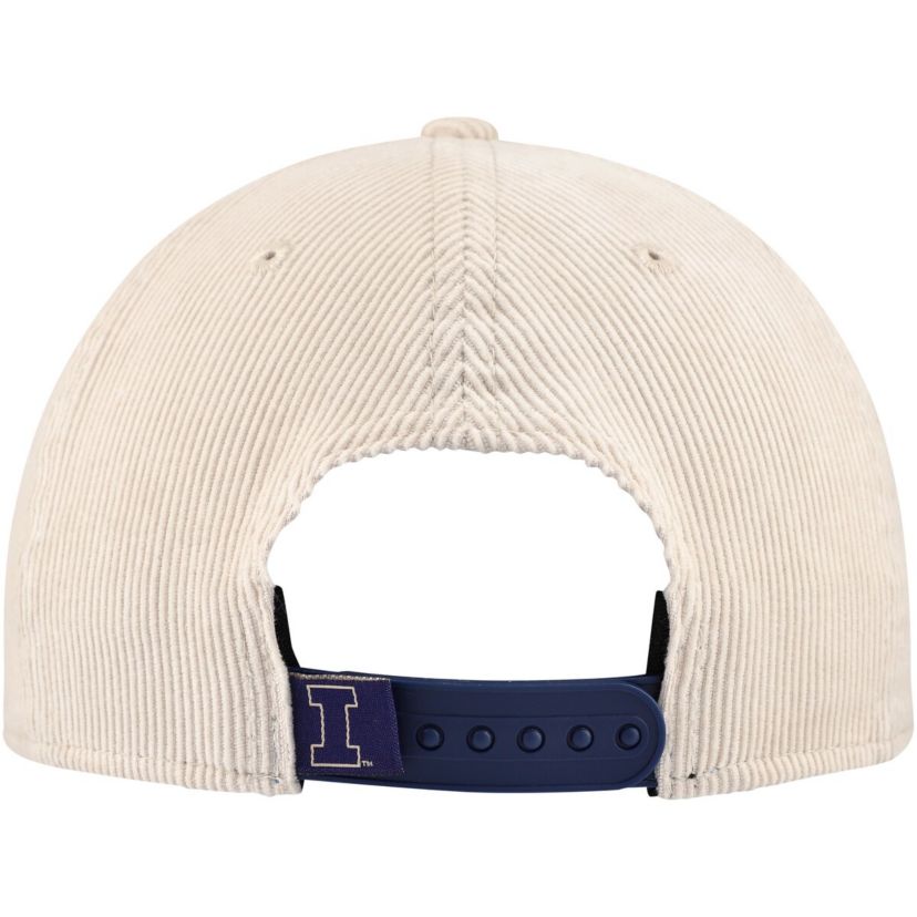 NCAA Illinois Fighting Illini Corduroy Golfer Snapback Hat