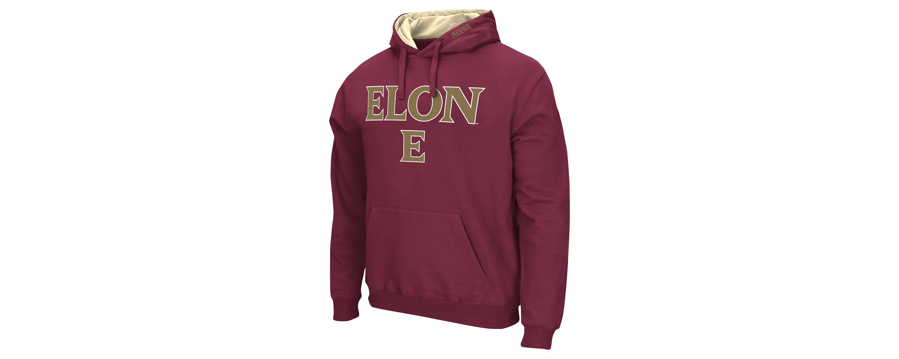 NCAA Elon Phoenix Arch & Logo Pullover Hoodie