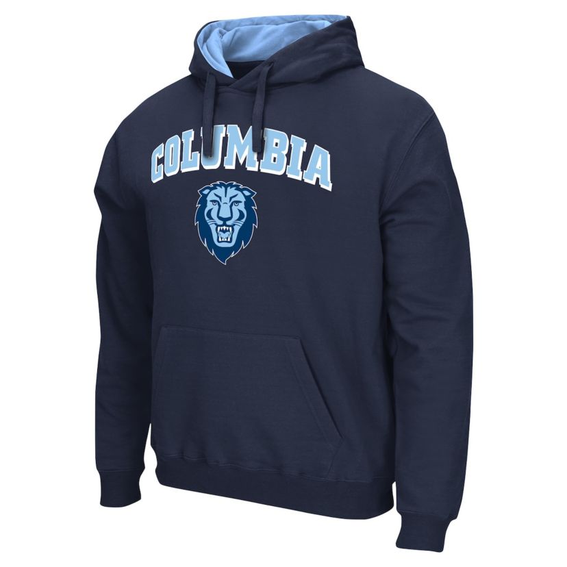 Columbia University NCAA University Arch & Logo Pullover Hoodie