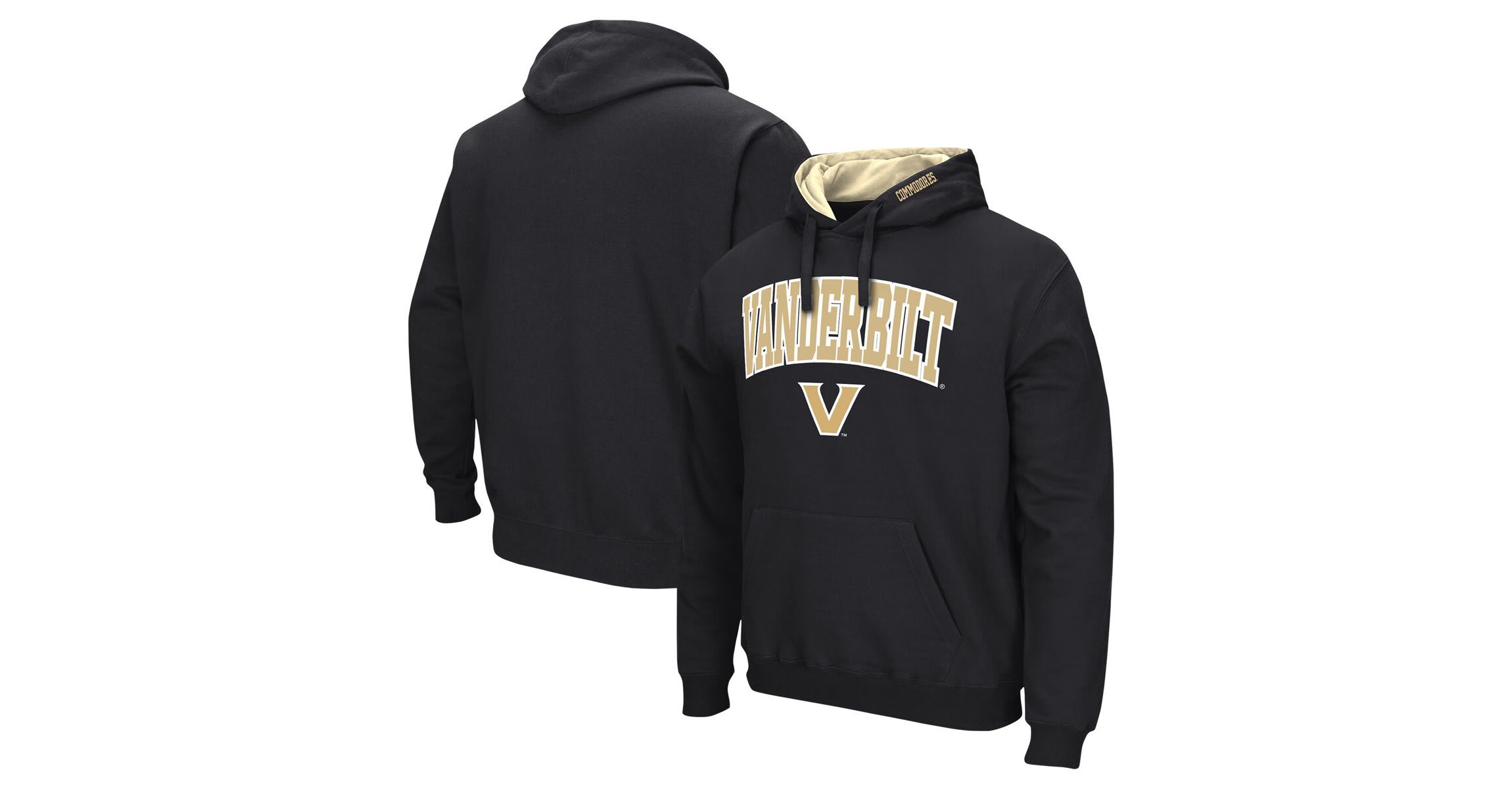 NCAA Vanderbilt Commodores Arch & Logo Pullover Hoodie