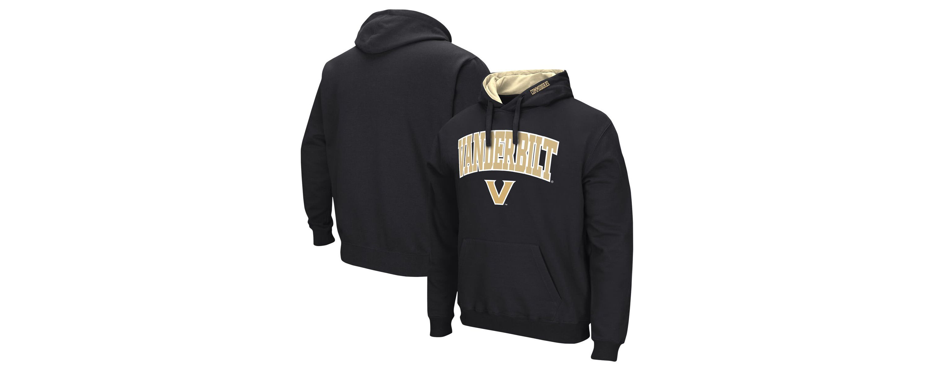 NCAA Vanderbilt Commodores Arch & Logo Pullover Hoodie