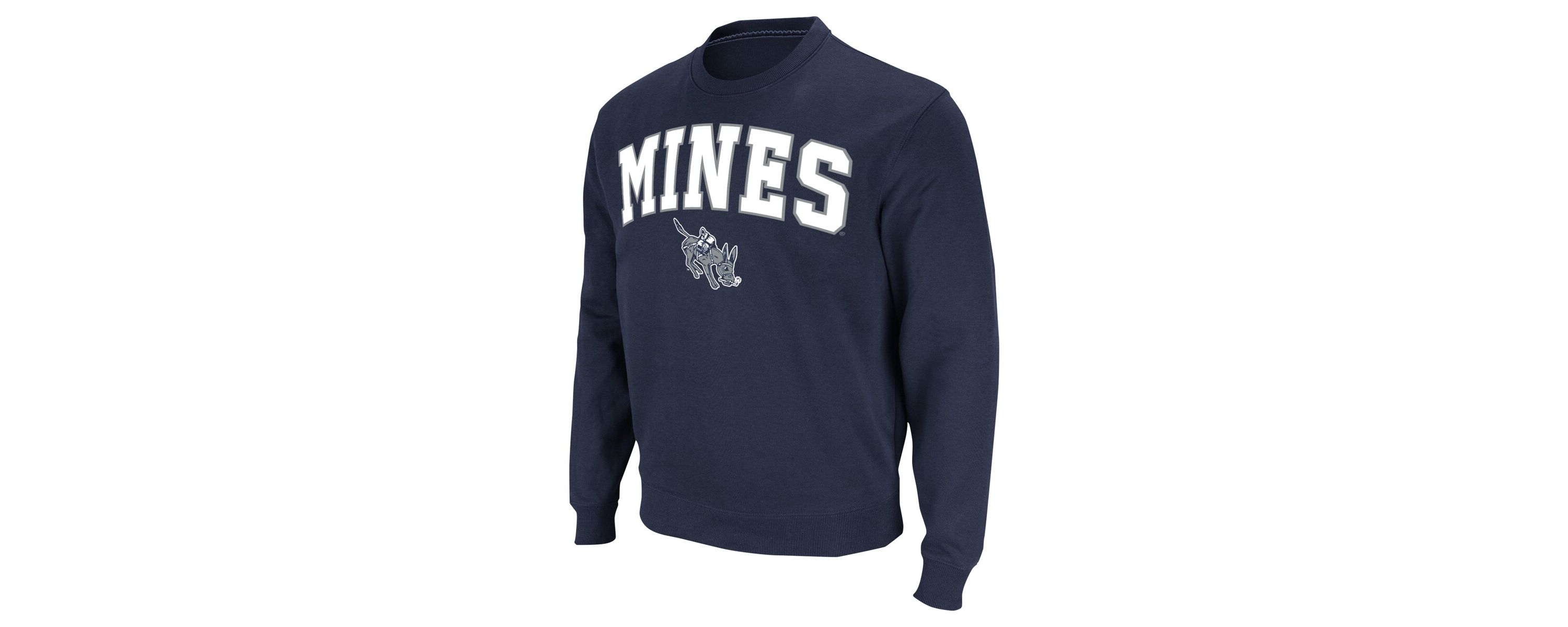NCAA Colorado School of Mines Orediggers Arch & Logo Pullover Sweatshirt