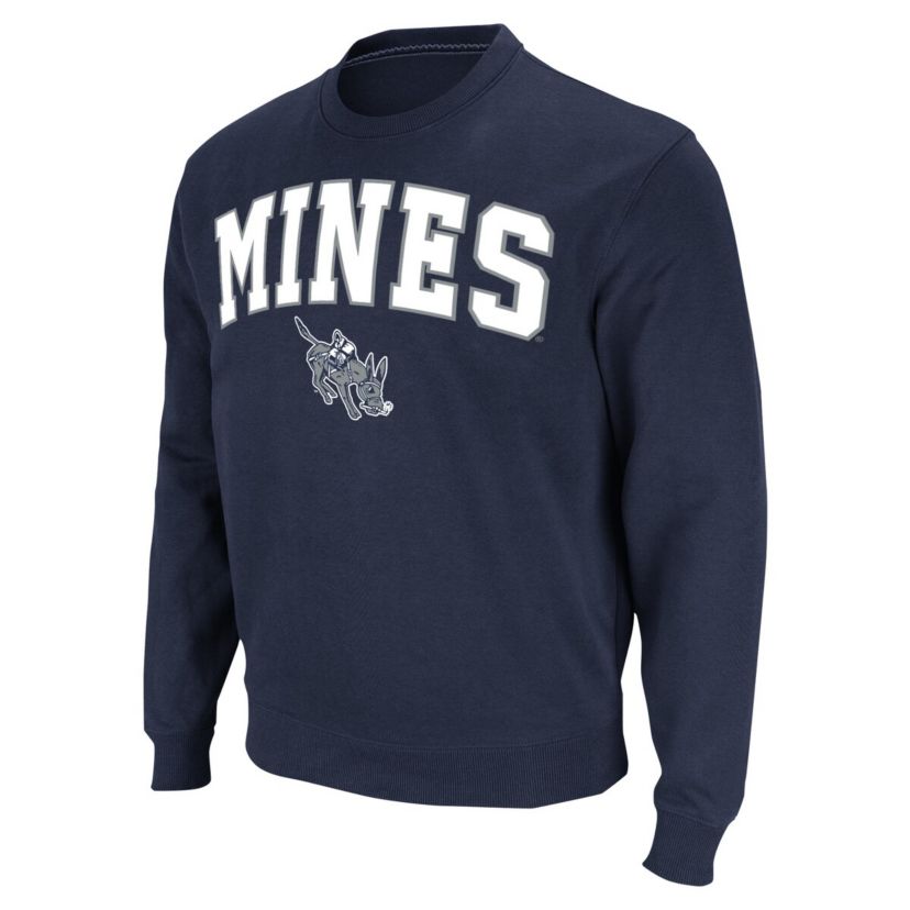 NCAA Colorado School of Mines Orediggers Arch & Logo Pullover Sweatshirt