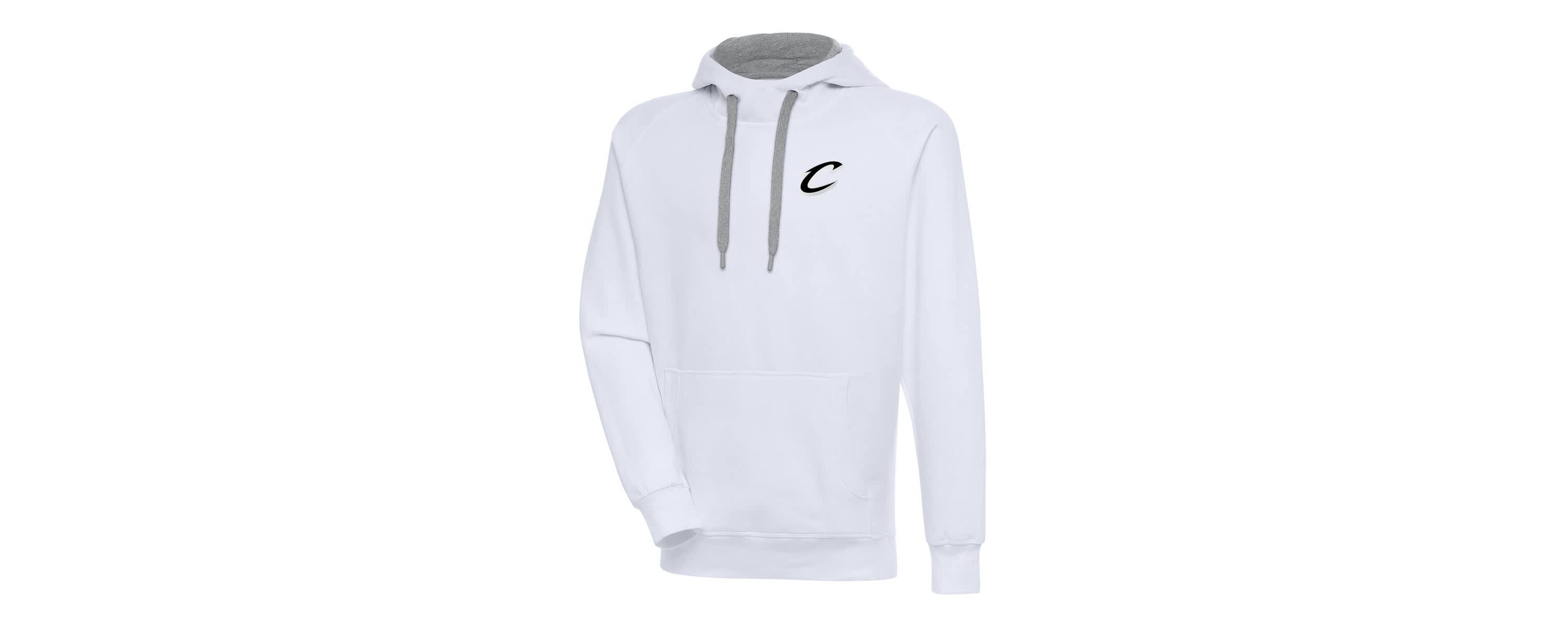 NBA Cleveland Cavaliers Metallic Logo Victory Raglan Pullover Hoodie