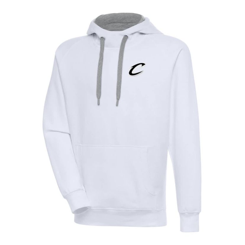 NBA Cleveland Cavaliers Metallic Logo Victory Raglan Pullover Hoodie