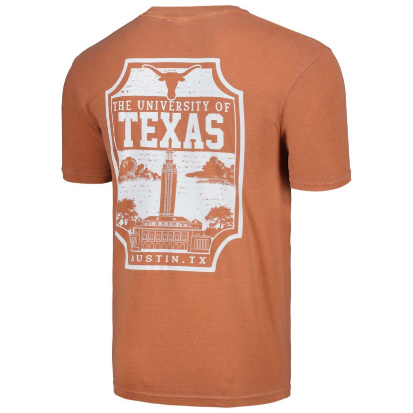 NCAA Texas Texas Longhorns Campus Badge T-Shirt