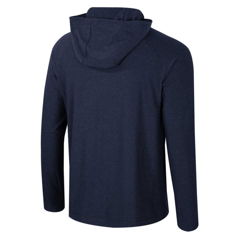 NCAA Michigan Wolverines Cloud Jersey Raglan Long Sleeve Hoodie T-Shirt