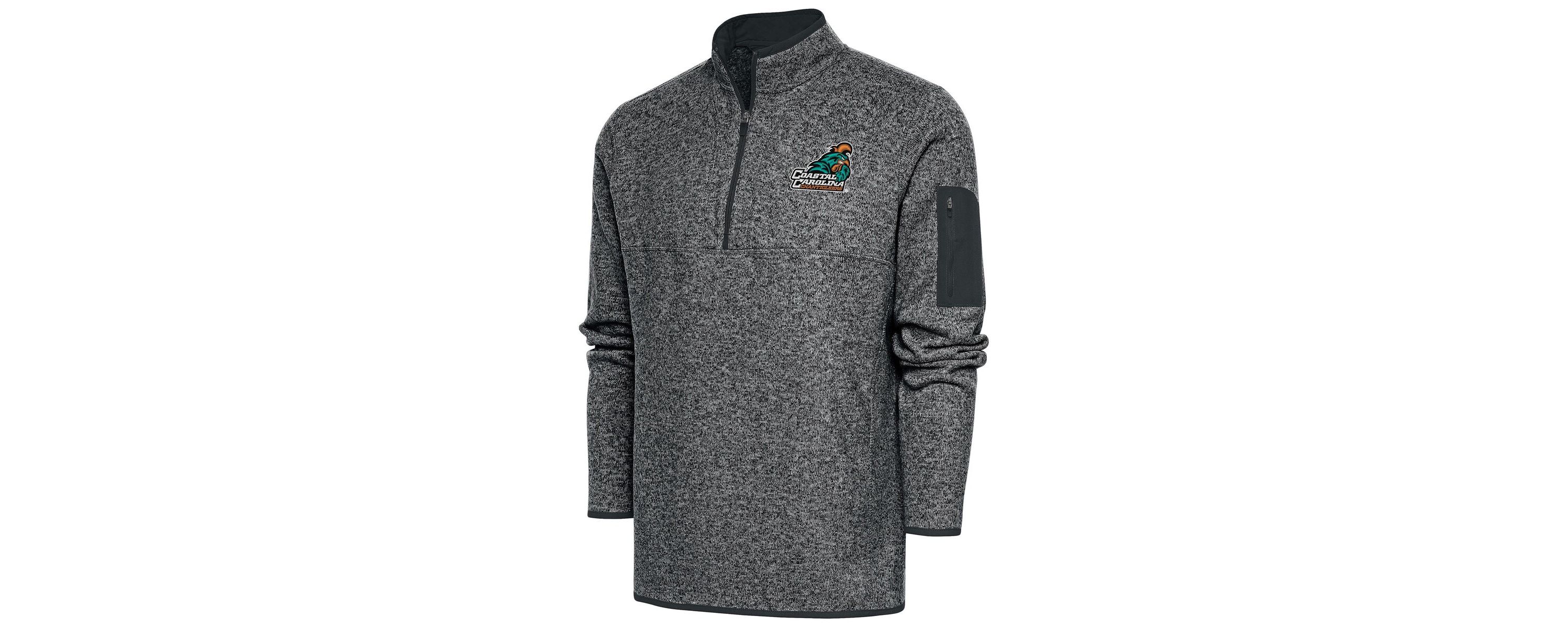 NCAA Coastal Carolina Chanticleers Fortune Quarter-Zip Pullover Jacket
