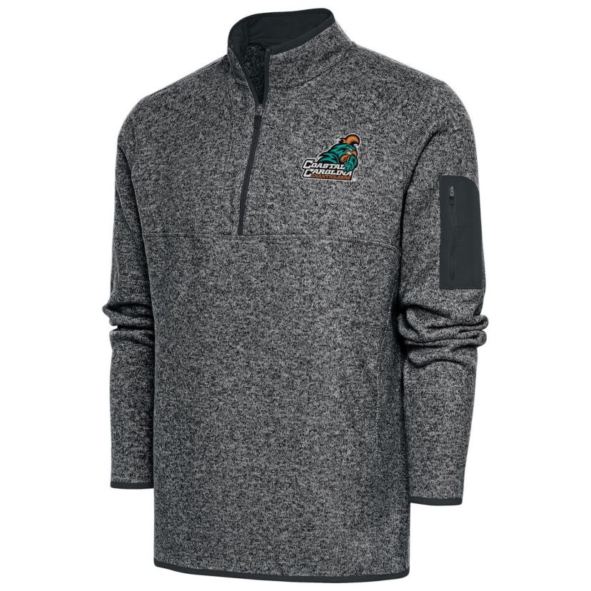 NCAA Coastal Carolina Chanticleers Fortune Quarter-Zip Pullover Jacket