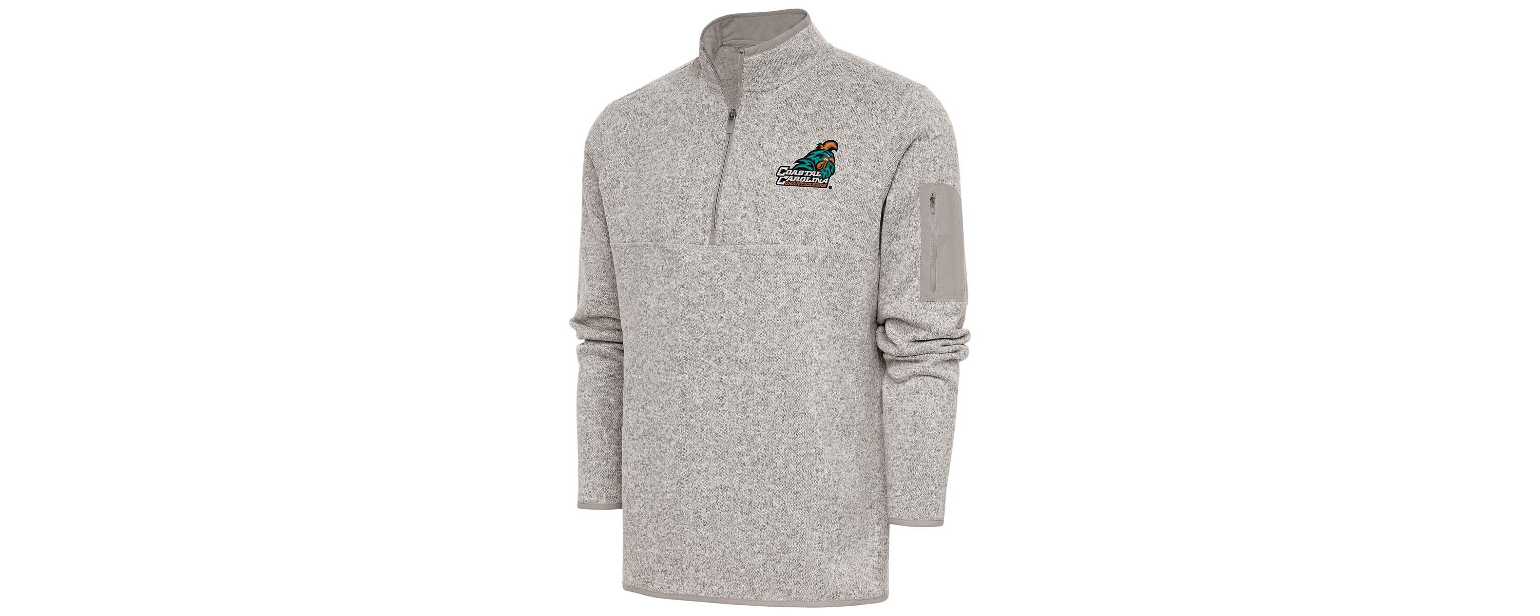 NCAA Coastal Carolina Chanticleers Fortune Quarter-Zip Pullover Jacket