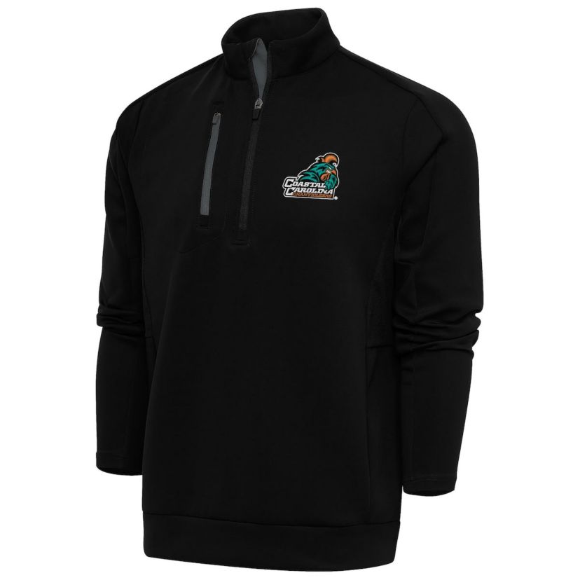 NCAA Coastal Carolina Chanticleers Generation Quarter-Zip Pullover Top