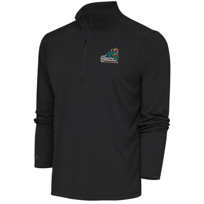 NCAA Coastal Carolina Chanticleers Tribute Quarter-Zip Top