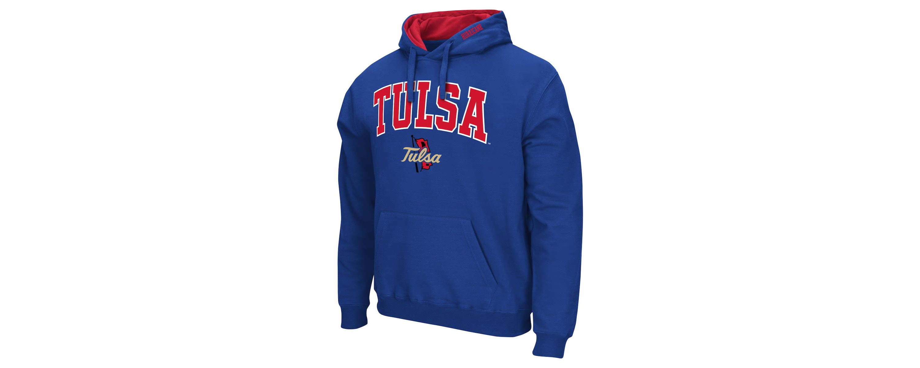 NCAA Tulsa Golden Hurricane Arch & Logo Pullover Hoodie