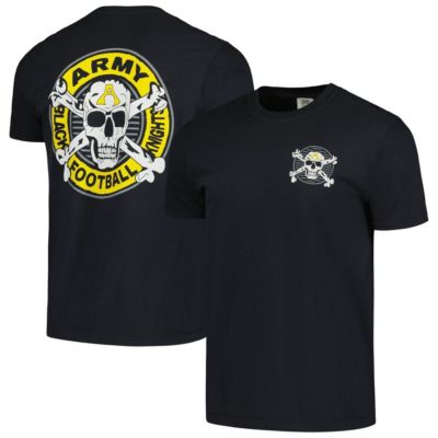 Image One Men's Army Black Knights NCAA Army Knights Worn Circle Badge Hyperlocal T-Shirt, XL