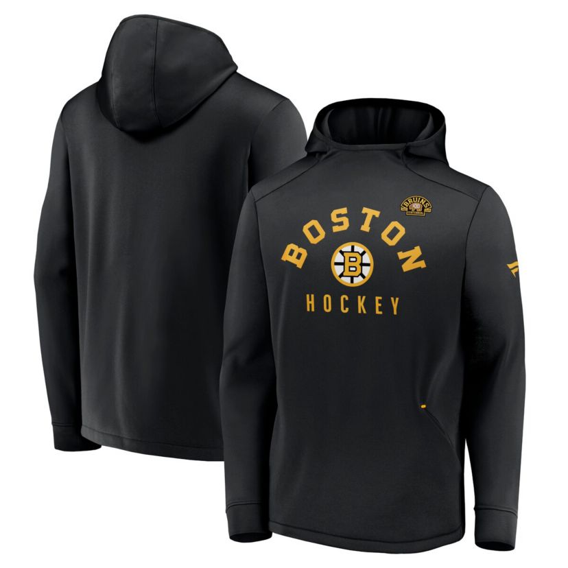 NHL Centennial Lockup Authentic Pro Pullover Hoodie