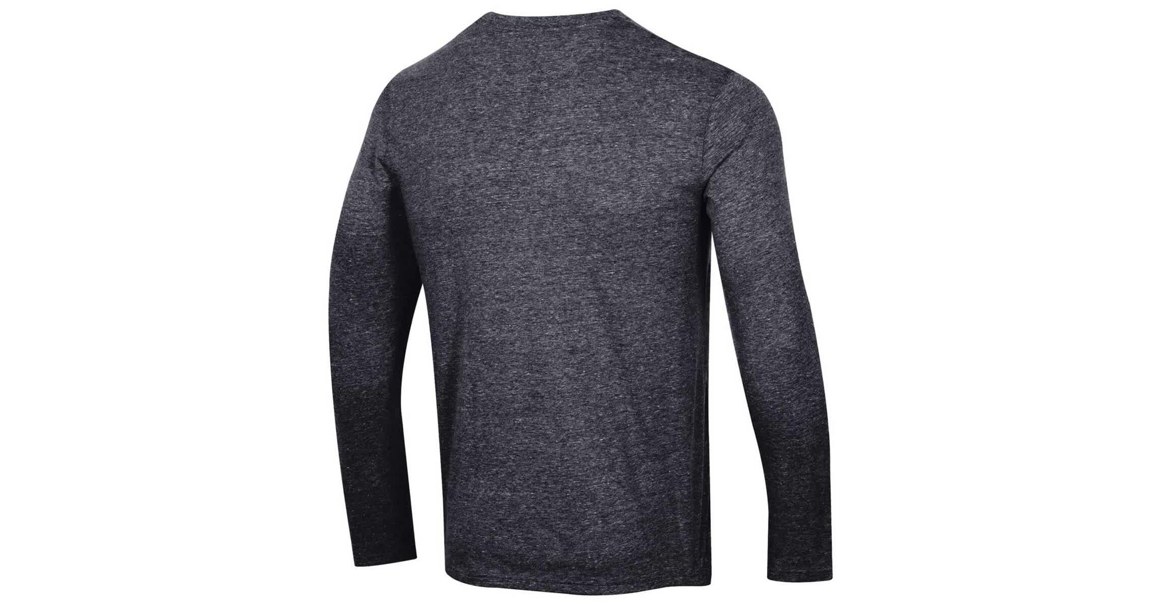 NHL Chicago Blackhawks Multi-Logo Tri-Blend Long Sleeve T-Shirt