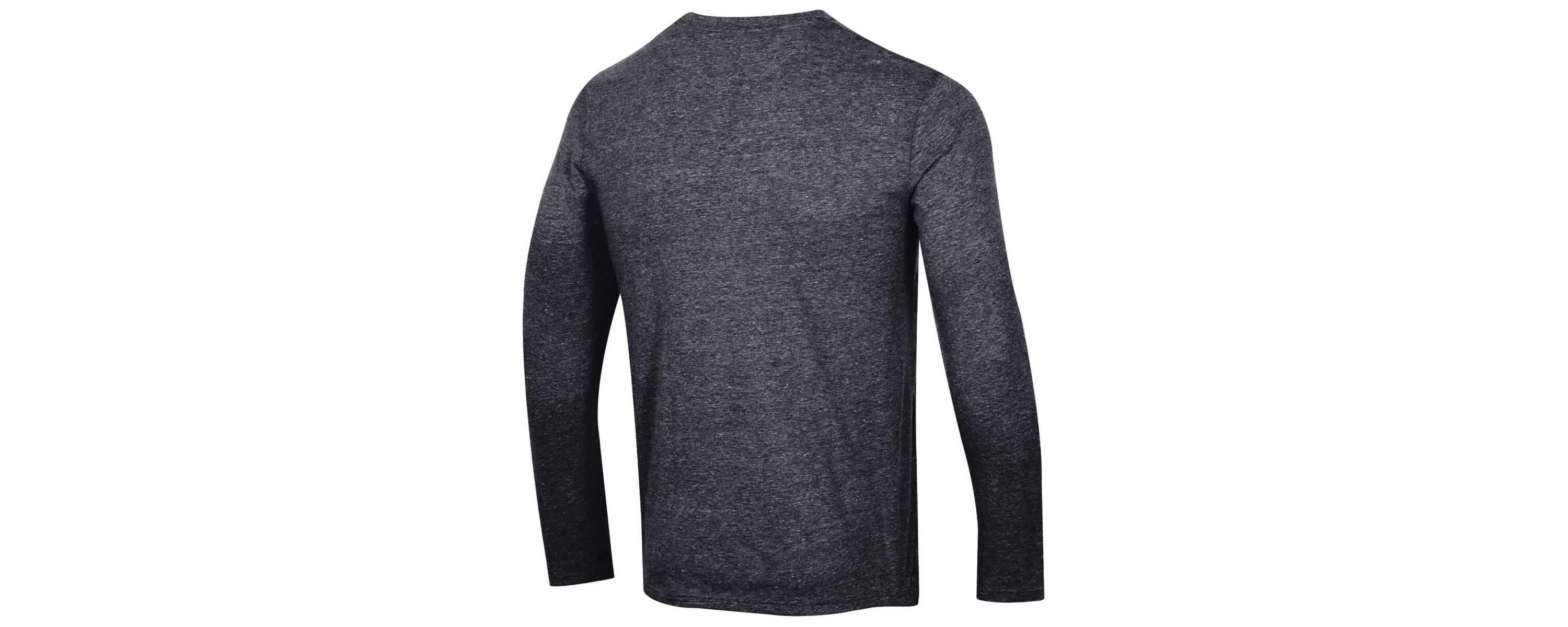 NHL Chicago Blackhawks Multi-Logo Tri-Blend Long Sleeve T-Shirt