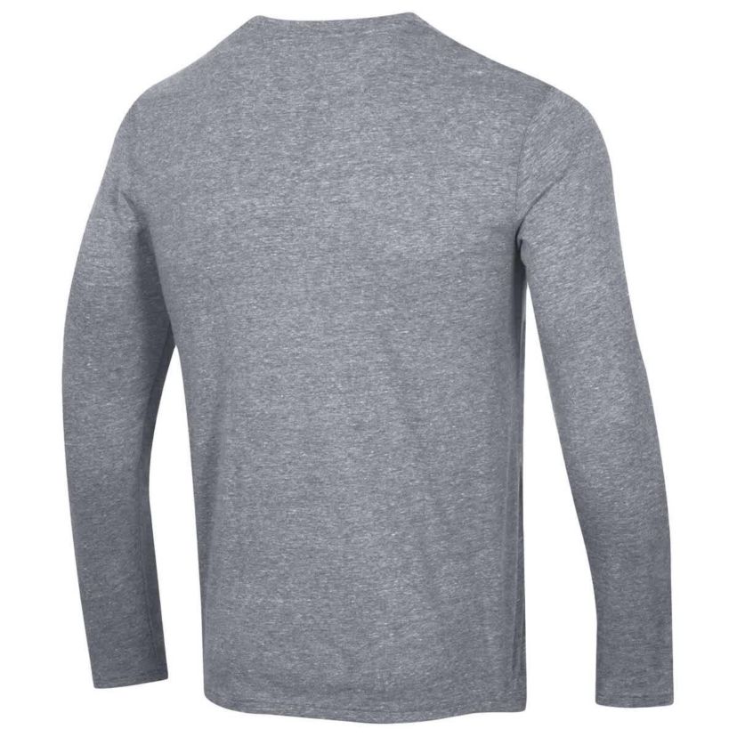 NHL Detroit Wings Tri-Blend Dual-Stripe Long Sleeve T-Shirt