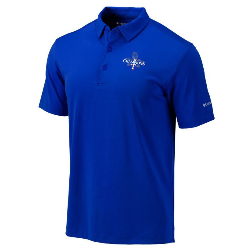 MLB Texas Rangers 2023 World Series s Omni-Wick Drive Polo