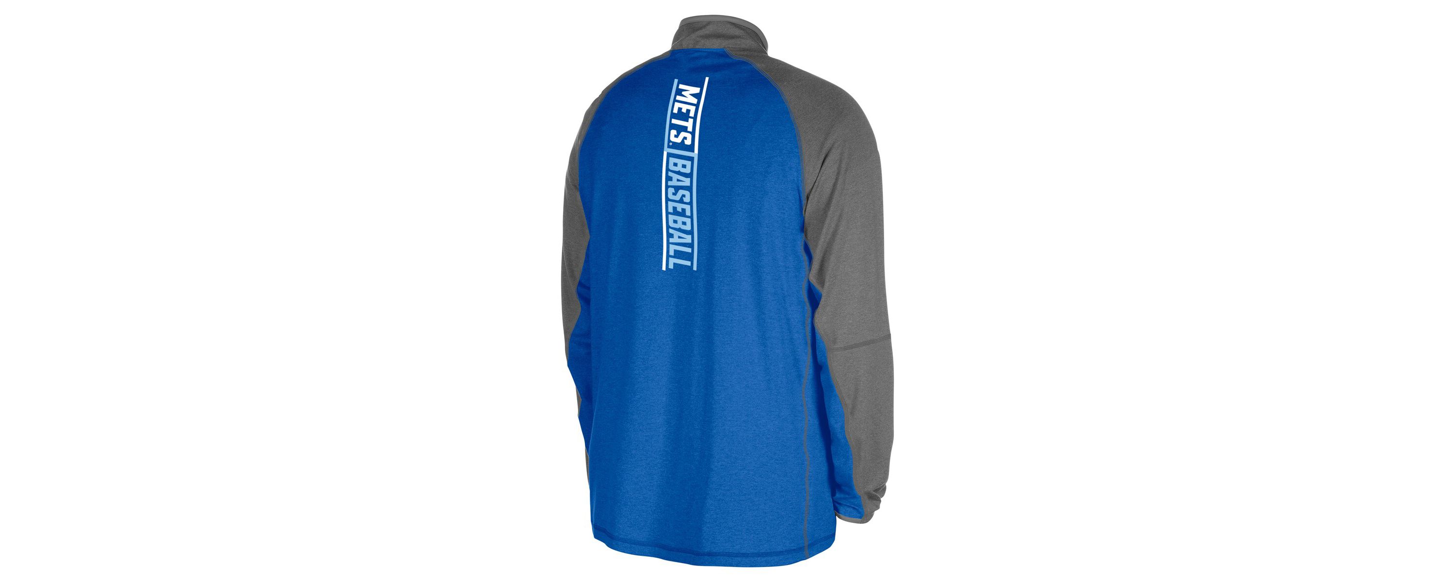 MLB New York Mets Fathers Day Raglan Quarter-Zip Top