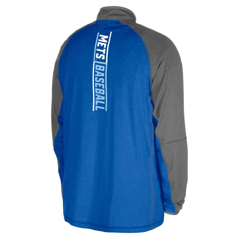 MLB New York Mets Fathers Day Raglan Quarter-Zip Top