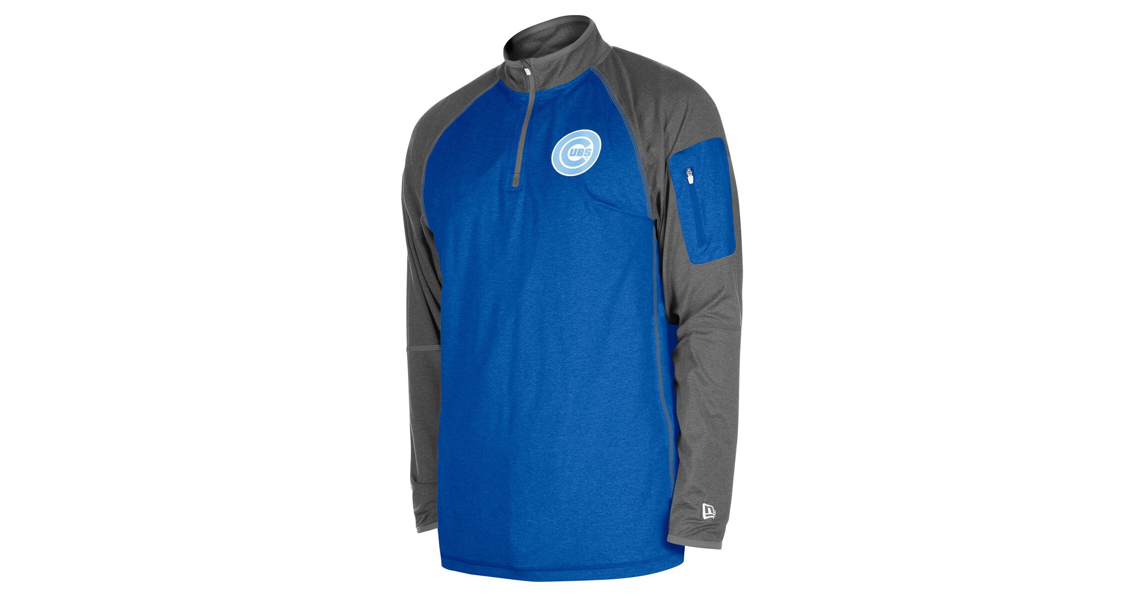 MLB Chicago Cubs Fathers Day Raglan Quarter-Zip Top