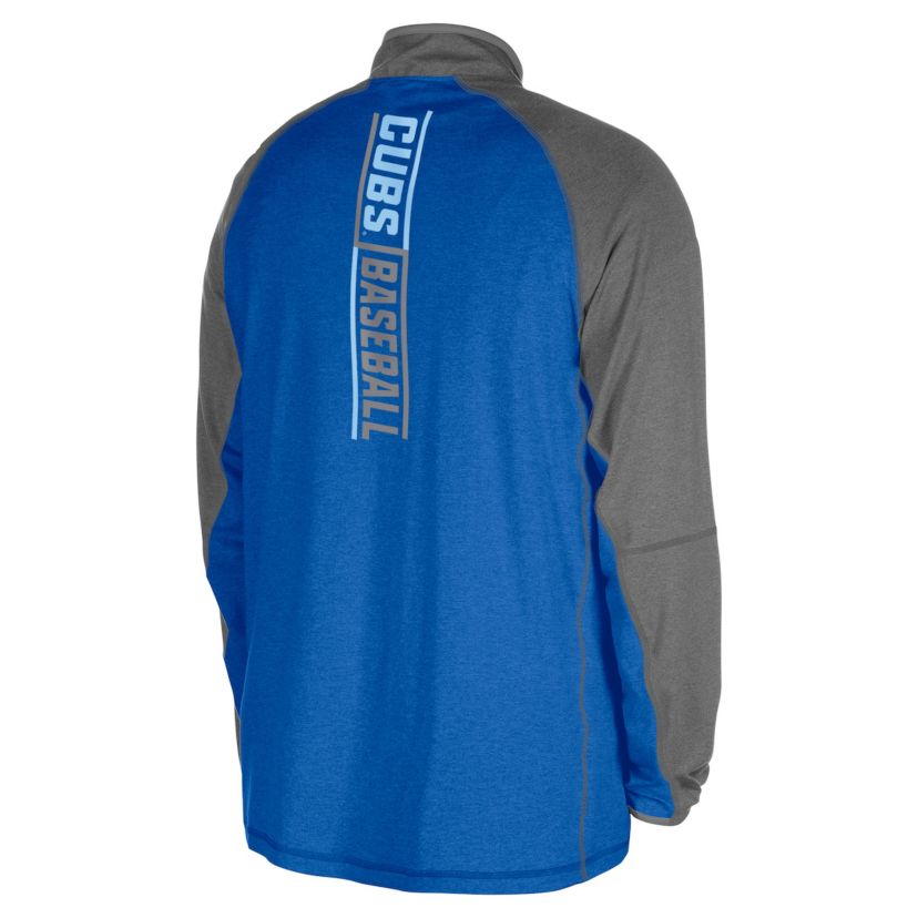 MLB Chicago Cubs Fathers Day Raglan Quarter-Zip Top