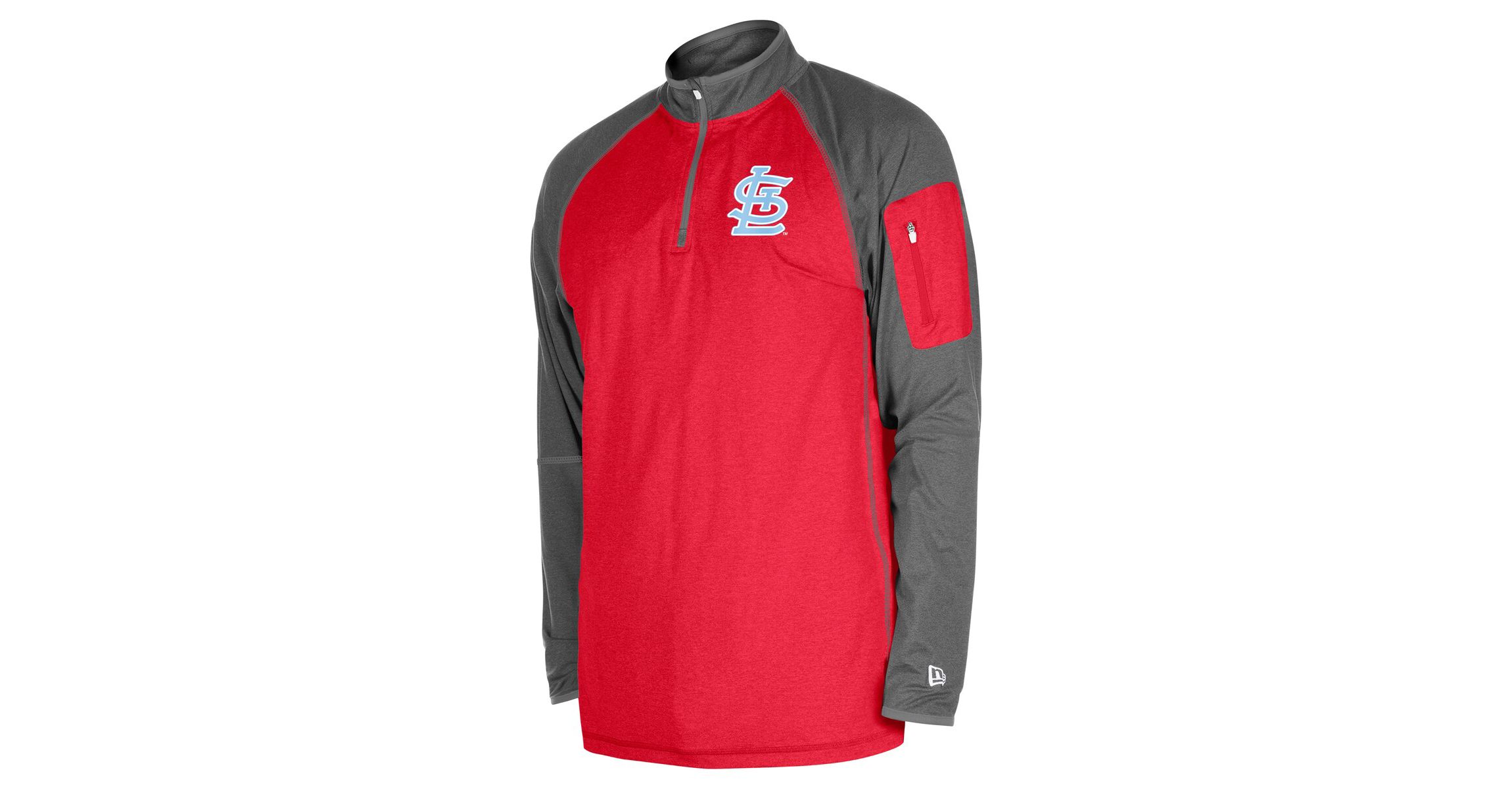 MLB St. Louis Cardinals Fathers Day Raglan Quarter-Zip Top
