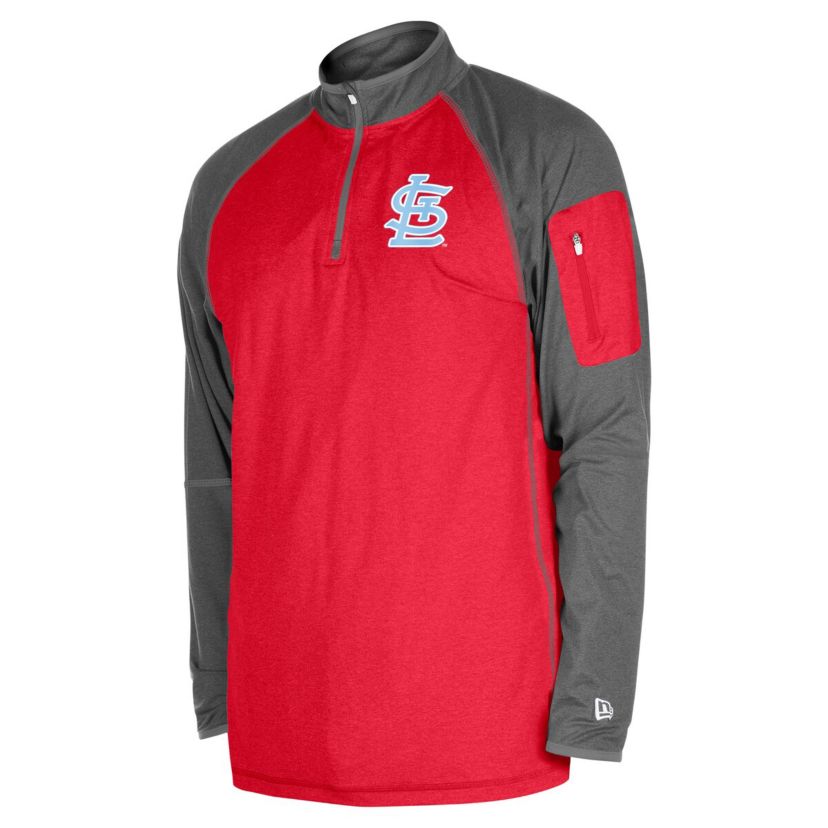 MLB St. Louis Cardinals Fathers Day Raglan Quarter-Zip Top
