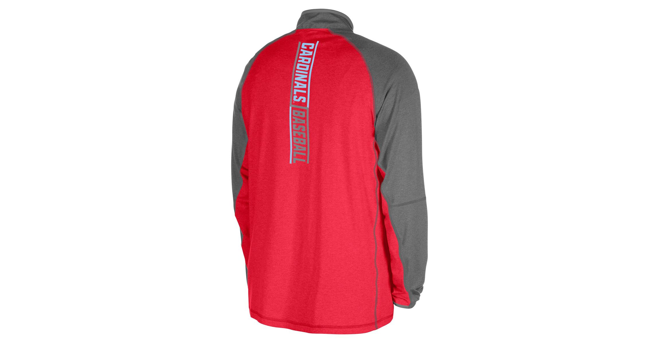 MLB St. Louis Cardinals Fathers Day Raglan Quarter-Zip Top