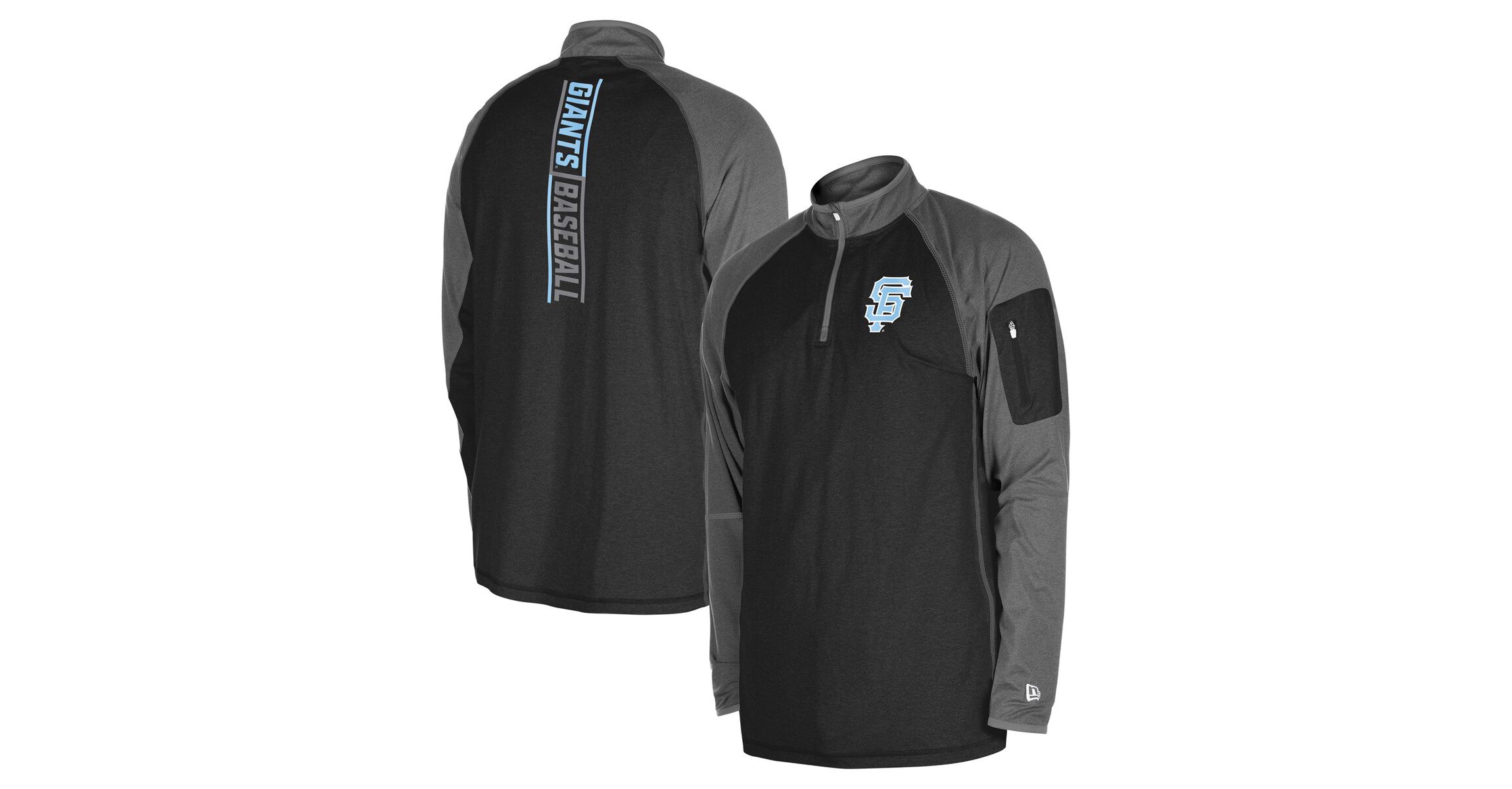 MLB San Francisco Giants Fathers Day Raglan Quarter-Zip Top