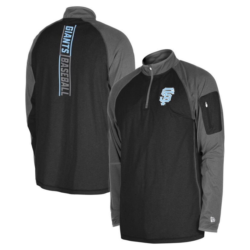 MLB San Francisco Giants Fathers Day Raglan Quarter-Zip Top
