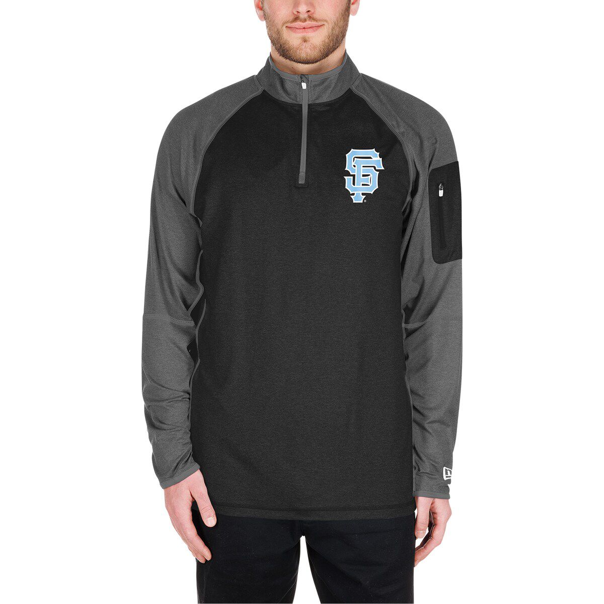 MLB San Francisco Giants Fathers Day Raglan Quarter-Zip Top