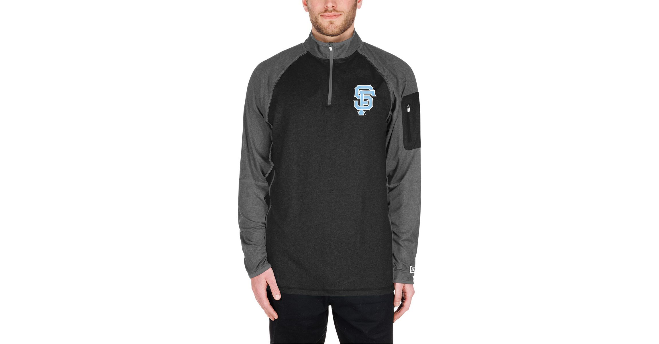 MLB San Francisco Giants Fathers Day Raglan Quarter-Zip Top