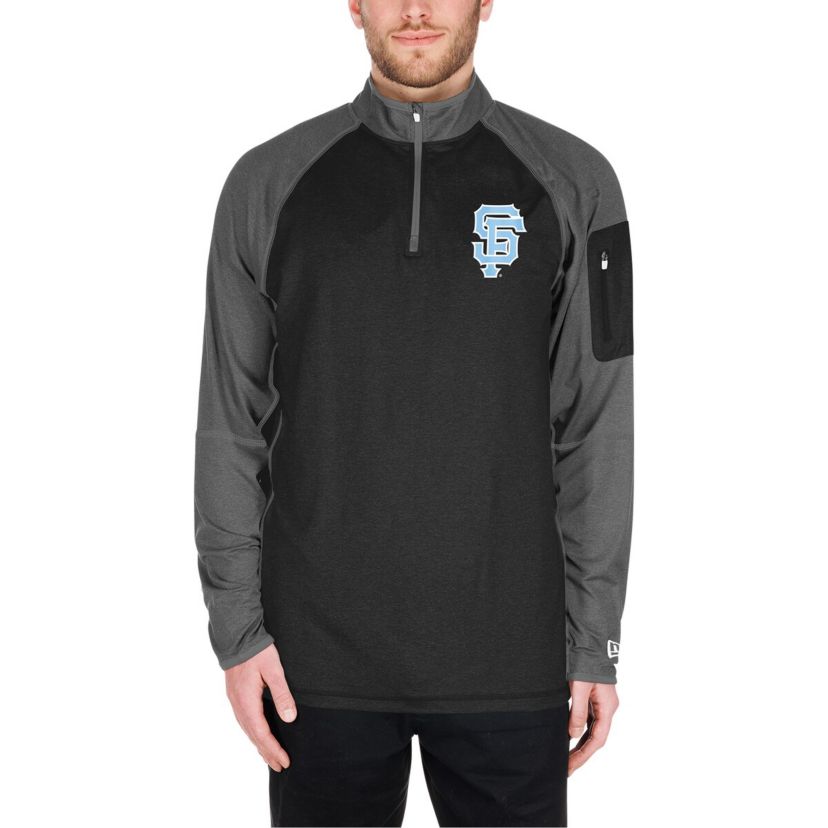 MLB San Francisco Giants Fathers Day Raglan Quarter-Zip Top